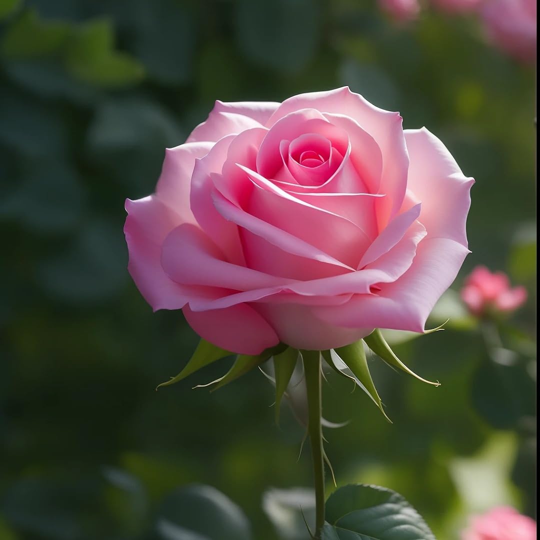 Orgenal Pink Rose Flower Plant For Indoor And Outdoor Garden